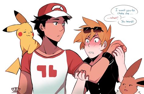 Red & Blue, a pokémon fanfic .
